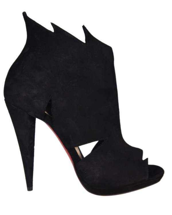 ルブタン 靴 コピー 【関税送料無し】C.Louboutin belfeconica Open Toe Ankle Boots