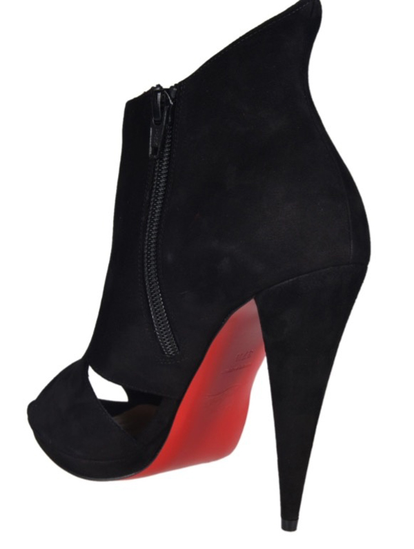 ルブタン 靴 コピー 【関税送料無し】C.Louboutin belfeconica Open Toe Ankle Boots