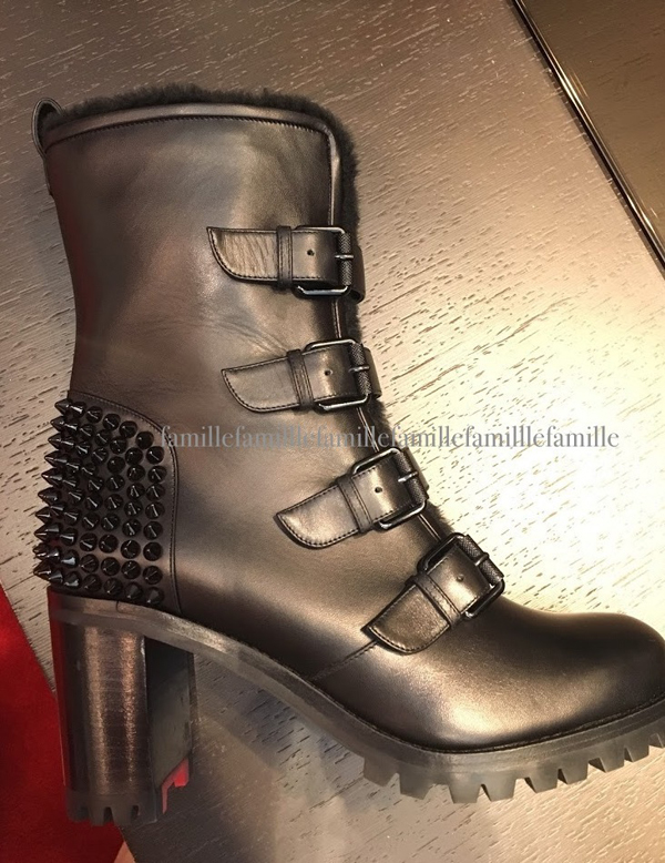 ルブタン 靴 コピー エレ女なブーツ☆Christian Louboutin☆ Glorymount 70 mm
