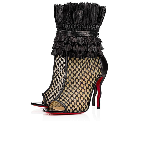 ルブタン 靴 コピー 国内発 関税込 Christian Louboutin ブーツ 100mm