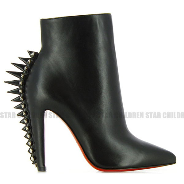 ルブタン 靴 コピー 新作SALE♪美エッジイ♥ルブタン Electroboot100,Black