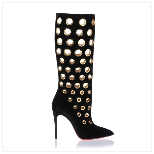 ルブタン 靴 コピー 新作♪◆Christian Louboutin◆Apolloboot スエードロングブーツ