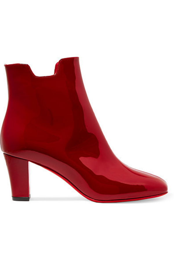ルブタン 靴 コピー ▲2016-17AW新作▲ Christian Louboutin パテント ブーツ 国内発