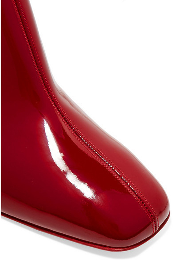 ルブタン 靴 コピー ▲2016-17AW新作▲ Christian Louboutin パテント ブーツ 国内発