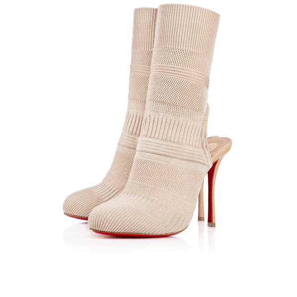 ルブタン 靴 コピー Christian Louboutin ☆ Noemi ニットブーツ 100mm