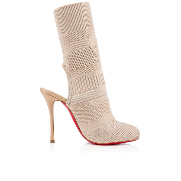 ルブタン 靴 コピー Christian Louboutin ☆ Noemi ニットブーツ 100mm