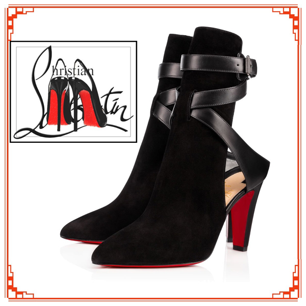 ルブタン 靴 コピー 16AW【送関込】Christian Louboutin＊Pointipik アンクルブーツ