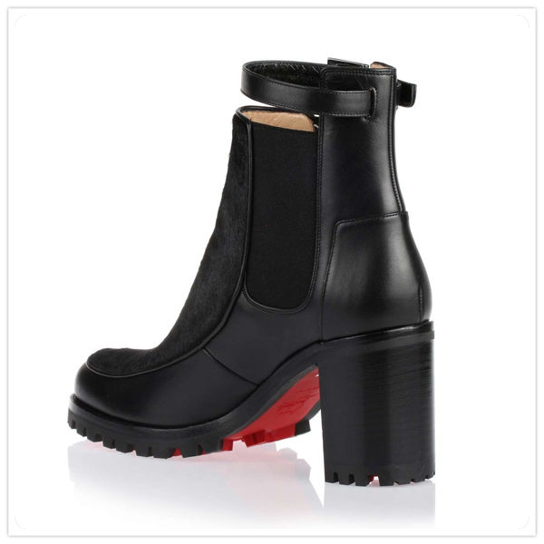 16SS◆ルブタン 靴 コピー ◆Yetata 70 leather and pony ブーツ