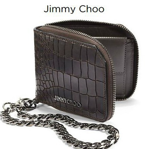 ジミーチュウ財布スーパーコピー Jimmy Choo Croc　Embossedチェーンウオレット jimmychoo35