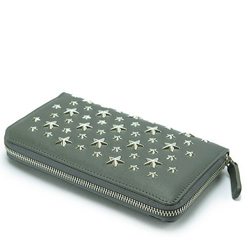ジミーチュウ財布スーパーコピー Jimmy Choo 【CARNABY】長財布 アスファルト jimmychoo17