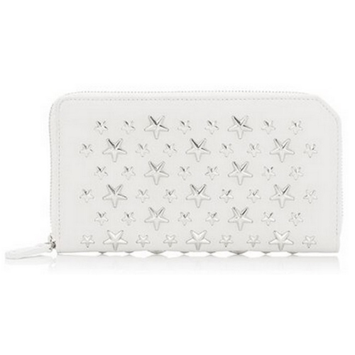 ジミーチュウ財布スーパーコピー 【JIMMY CHOO】 CARNABYスタースタッズ長財布 Chalk jimmychoo12