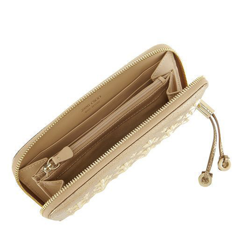 ジミーチュウ財布スーパーコピー JIMMY CHOO【FILIPA】長財布 ゴールドシャンパン jimmychoo09