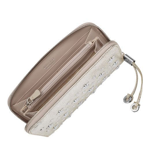 ジミーチュウ財布スーパーコピー JIMMY CHOO【FILIPA】長財布 ゴールドシャンパン jimmychoo09