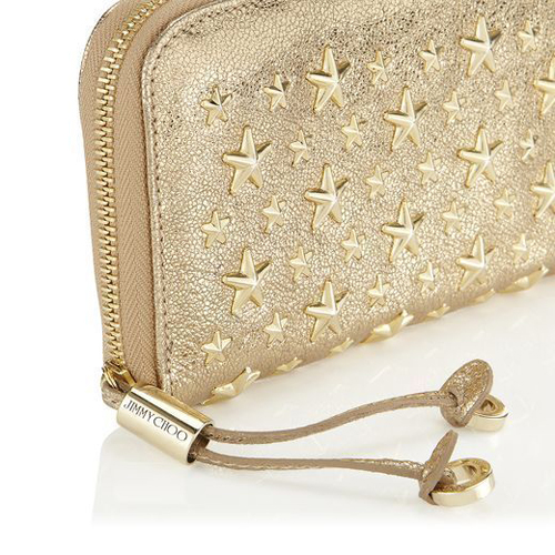 ジミーチュウ財布スーパーコピー JIMMY CHOO【FILIPA】長財布 ゴールドシャンパン jimmychoo09
