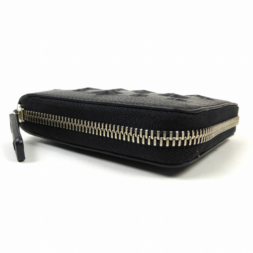 ジミーチュウ財布スーパーコピー 【JIMMY CHOO】 エンボス スター ラウンド 財布 黒 jimmychoo07
