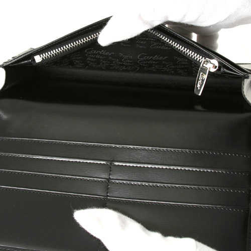 カルティエ スーパーコピー Cartier 長財布 パシャ ブラック L3000924