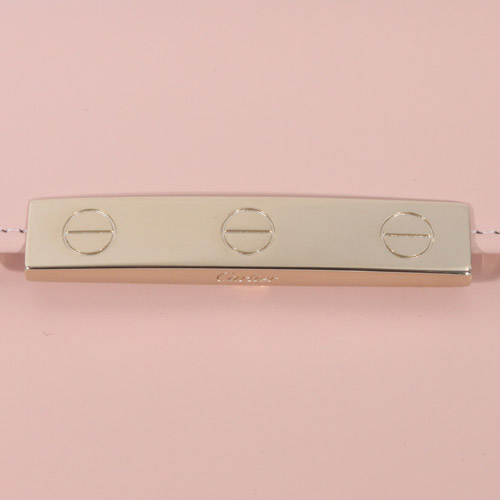 カルティエ スーパーコピー Cartier 二つ折財布 ラブコレクション ライトピンク L3000747 