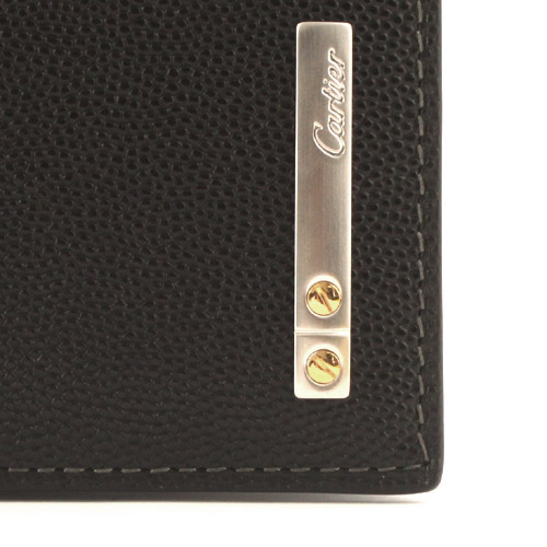 カルティエ スーパーコピー Cartier 長財布【札入れ】 サントス ブラック L3000770 メンズ