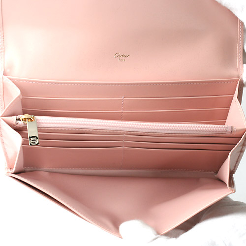 カルティエ スーパーコピー Cartier 長財布 ラブコレクション ライトピンク L3000746