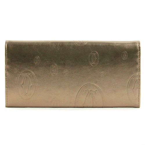 カルティエ スーパーコピー Cartier 長財布 ハッピーバースデイ ブロンズ L3001222 レディース