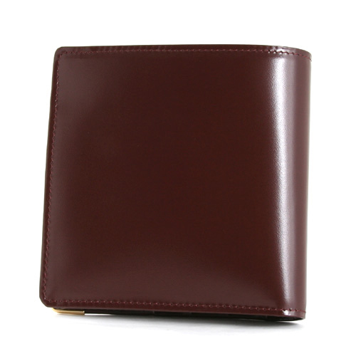 カルティエ スーパーコピー Cartier 二つ折財布 マストライン ボルドー L3000451