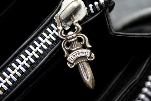 クロムハーツ 財布 コピー BSフレア/ラウンドファスナー財布/レックウォレット/ダークブラウンChromehearts 003
