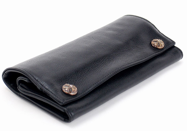 クロムハーツ 財布 コピー 定番レザーロングウオレット Chromehearts 010