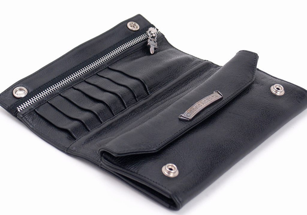 クロムハーツ 財布 コピー 定番レザーロングウオレット Chromehearts 010