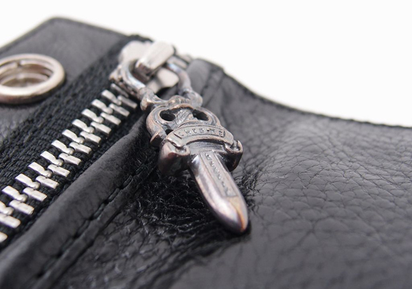 クロムハーツ 財布 コピー 定番レザーロングウオレット Chromehearts 010