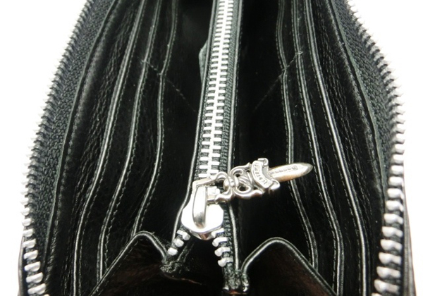 クロムハーツ 財布 コピー フィリグリープラス ブラック財布 Chromehearts 011