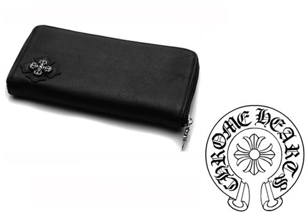クロムハーツ 財布 コピー フィリグリープラス ブラック ウォレット Chromehearts 014