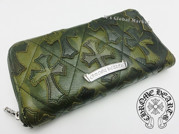 クロムハーツ 財布 コピー REC F ZIP2 セメタリーキルテッド Chromehearts 020