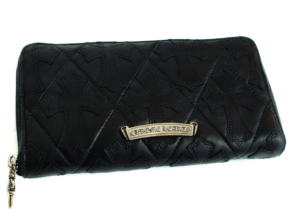 CHROME HEARTS クロムハーツ セメタリー クロス 長財布 Chromehearts 023