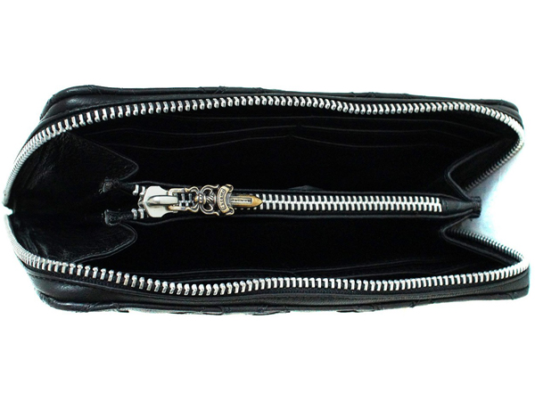 CHROME HEARTS クロムハーツ セメタリー クロス 長財布 Chromehearts 023