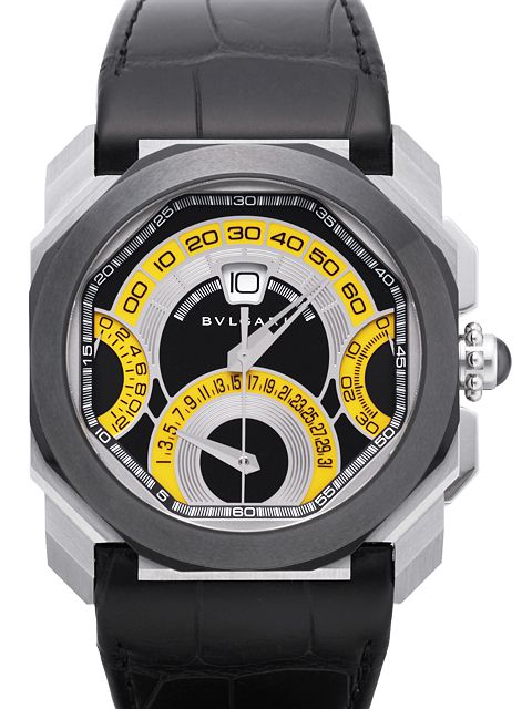 ブルガリスーパーコピー時計Bvlgariジェラルド・ジェンタ オクトクアドリレトロ 世界限定５０本 BGO45C10SCLDCHQR