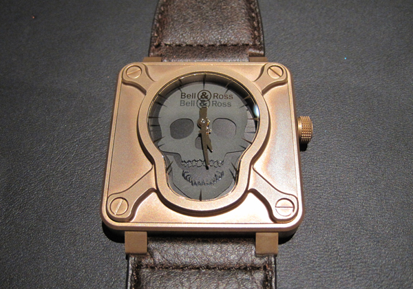 ベル＆ロススーパーコピーBELL&ROSS BR01 スカル ブロンズ リミテッド BR0192-SKULL-BR 