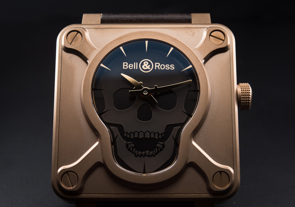 ベル＆ロススーパーコピーBELL&ROSS BR01 スカル ブロンズ リミテッド BR0192-SKULL-BR 