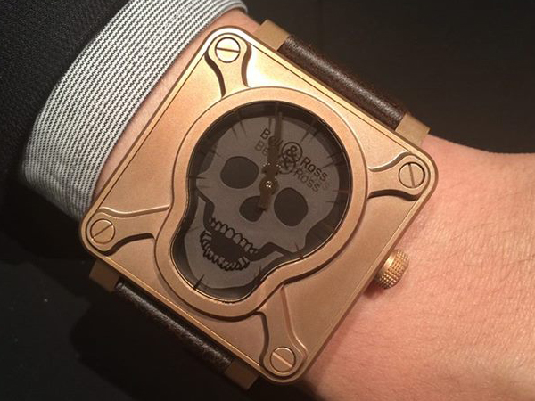 ベル＆ロススーパーコピーBELL&ROSS BR01 スカル ブロンズ リミテッド BR0192-SKULL-BR 