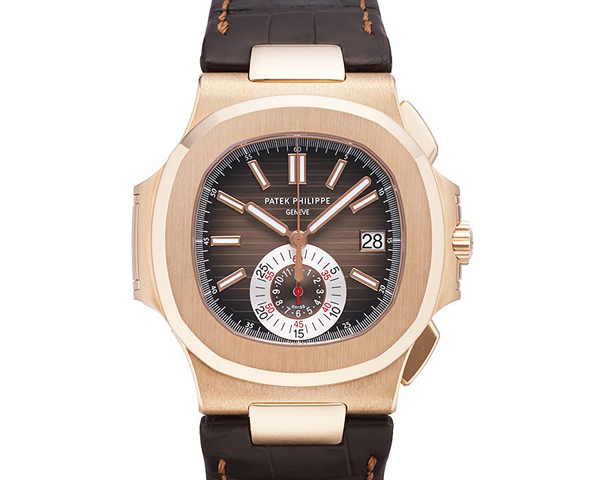 パテックフィリップ PATEK PHILIPPE ノーチラス クロノグラフ 5980R-001