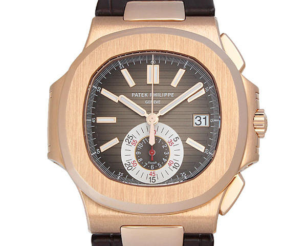パテックフィリップ PATEK PHILIPPE ノーチラス クロノグラフ 5980R-001