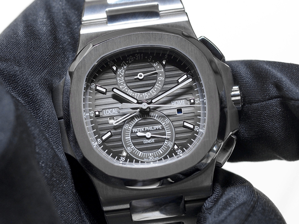 パテックフィリップ ノーチラス トラベルタイム クロノグラフ 5990/1A-001