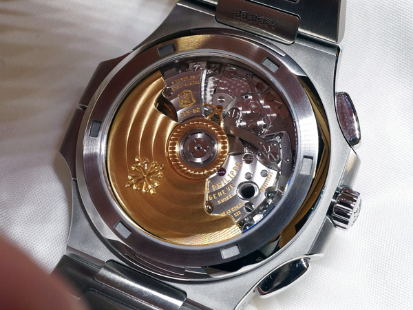 パテックフィリップ ノーチラス トラベルタイム クロノグラフ 5990/1A-001