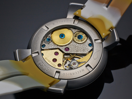 ガガミラノスーパーコピー 手巻き 5010.17S スイス製 マヌアーレ 48MM カモフラージュ シリコンラバーベルト 腕時計 GaGa MILANO MANUALE