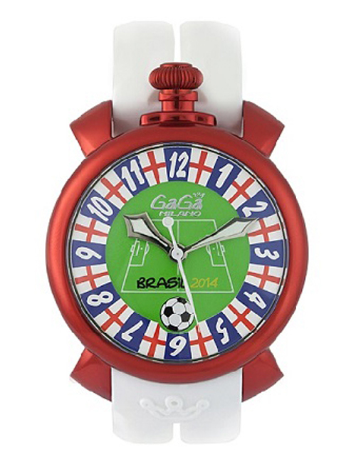 GAGA MILANO ガガミラノスーパーコピー MANUALE 48MM BRASILE WORLD CUP 2014 時計 5070.6