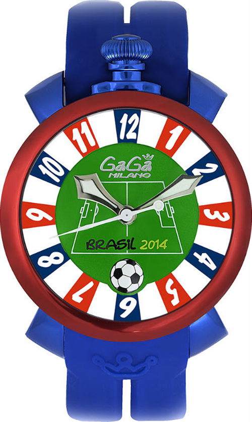 GAGA MILANO ガガミラノスーパーコピー 腕時計 MANUALE 48MM - BRASILE WORLD CUP 2014 時計 5070.2