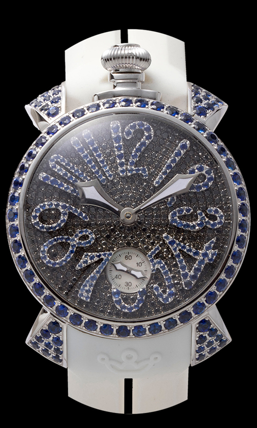 GAGA MILANO ガガミラノスーパーコピー MANUALE 48MM - ダイヤモデル 時計 GW49COLOREBL