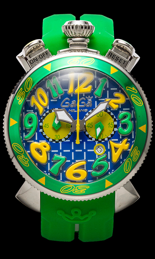 GAGA MILANO ガガミラノスーパーコピー CHRONO 48MM - 限定モデル 時計 6050.LE.01.JAPAN