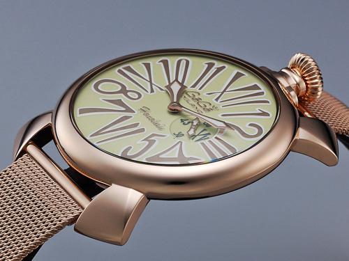 GAGA MILANO ガガミラノスーパーコピー SLIM 46mm ユニセックス 限定モデル 時計 5081.L.E.HO.3