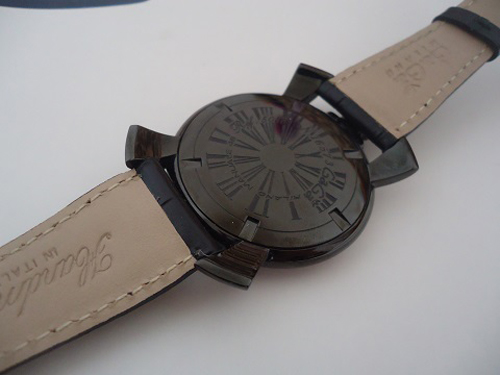 GAGA MILANO ガガミラノスーパーコピー SLIM 46MM - ブラックPVD 時計 ユニセックス 5086.2