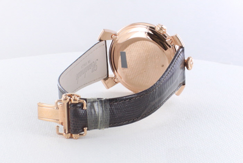 GAGA MILANO ガガミラノスーパーコピー THIN CHRONO 46MM 18ｋPGコーティング 時計 5098.03BW